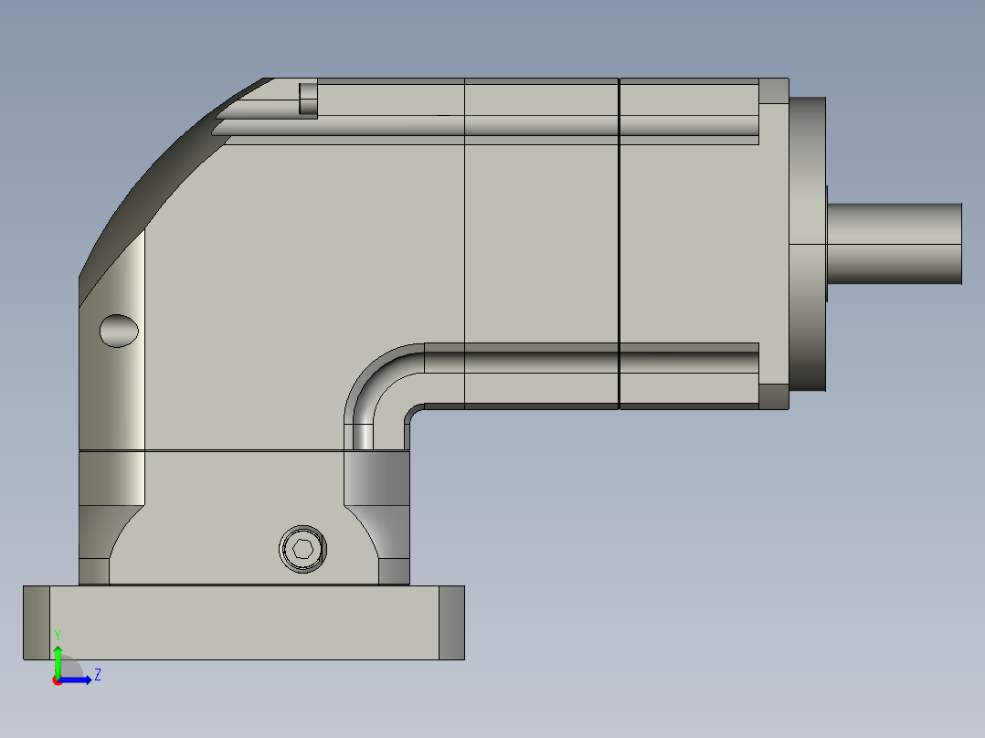 斜齿ZPGH090-L2 22-110-145-M8.STEP左视图