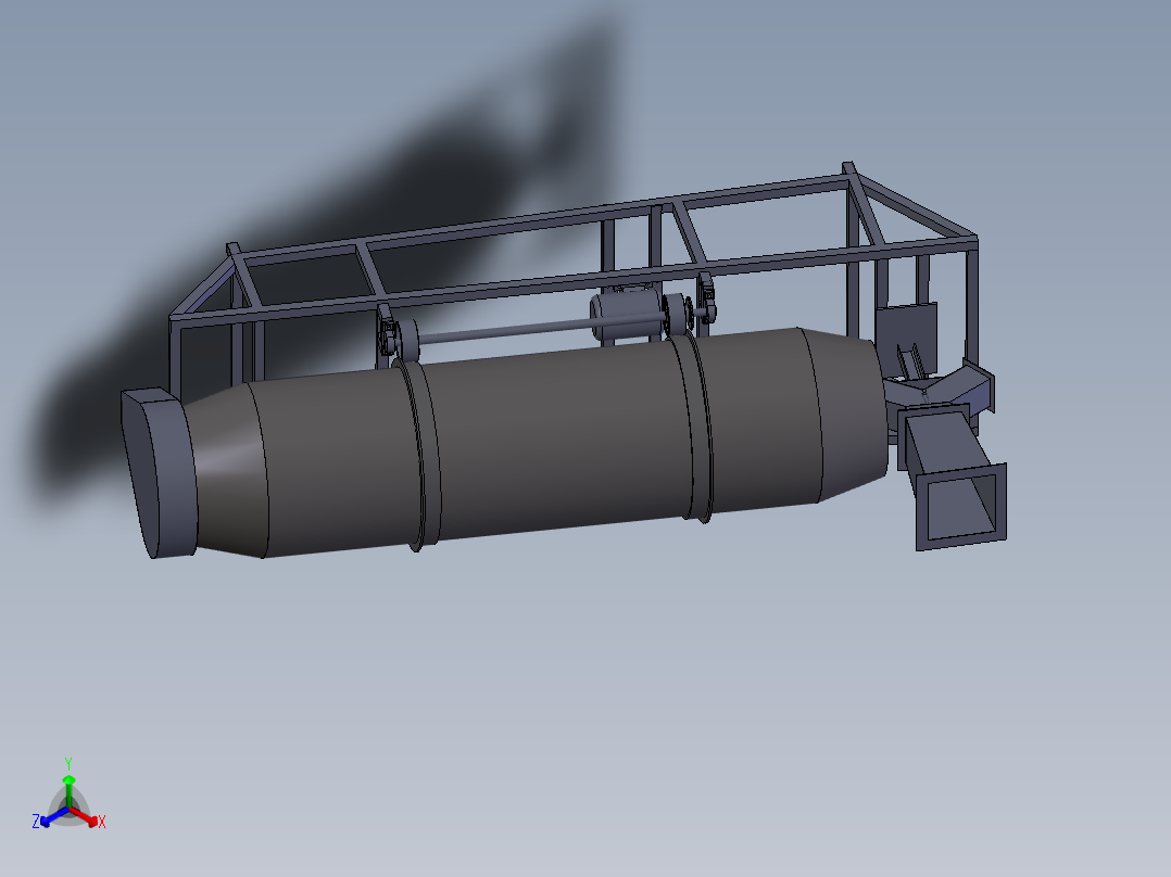 食品调味罐正等轴测图