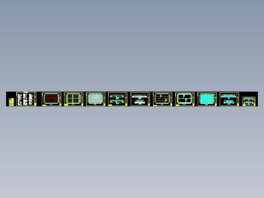 漳州报价及钢结构方案图CAD