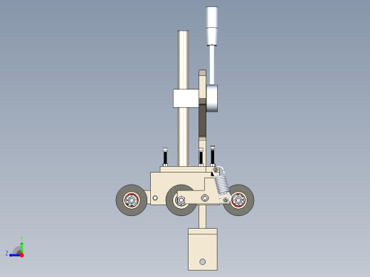 灵活的支座支架右视缩略图