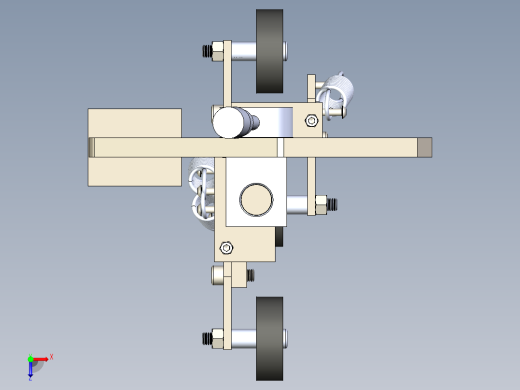 灵活的支座支架俯视缩略图