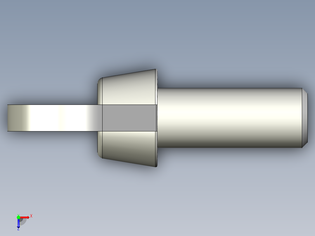 带耳螺钉-DIN_316_Wing_screws_10x1.5x25-20.5-16.5_51_4.4_25_10.stp俯视图