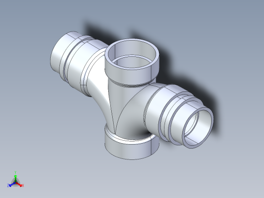 船舶管路系统S16_SeaDrainPLUS_DoubleSanitaryReducingTee-SxSxSxS_37E261930_2in Sea Drain Plus - Sanitary Double Reducer Tee - SxSxSxS