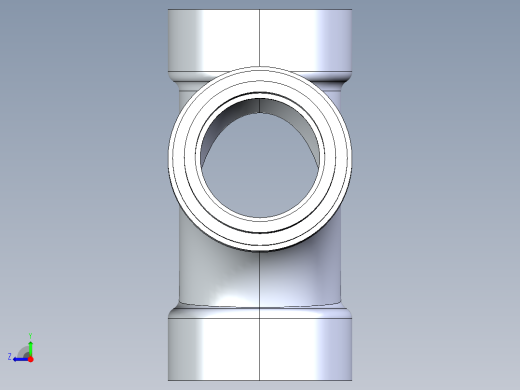 船舶管路系统S16_SeaDrainPLUS_DoubleSanitaryReducingTee-SxSxSxS_37E261930_2in Sea Drain Plus - Sanitary Double Reducer Tee - SxSxSxS右视缩略图