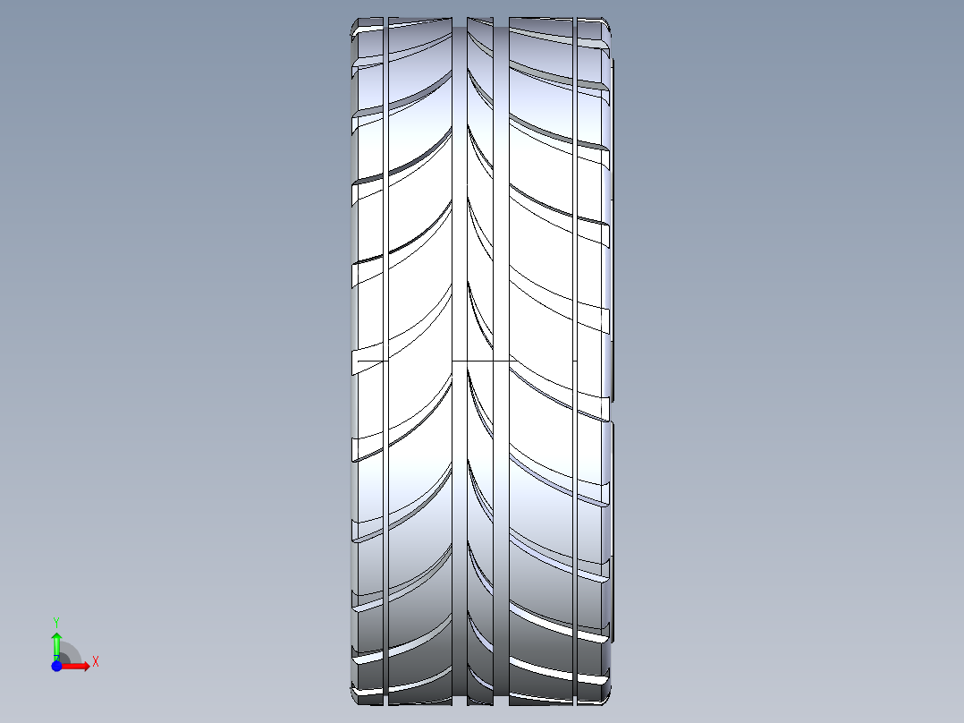 兰博基尼轮毂前视图