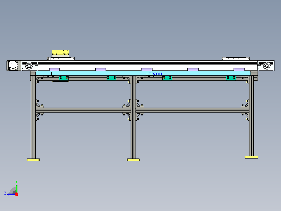 组装、检测、涂油全工序自动化右视图