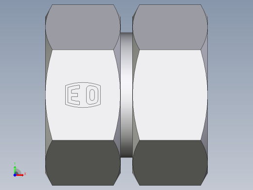 卡套式工业通用硬管接头EO_Swivel_union_GZ35LCF前视缩略图