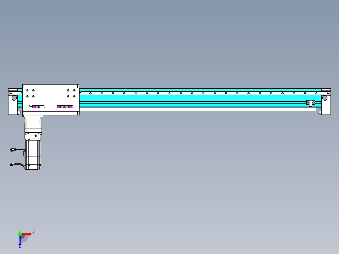威洛博VG 系列模组VG10Z-L50π-S1260-BC-ZP75B-C3-K俯视图