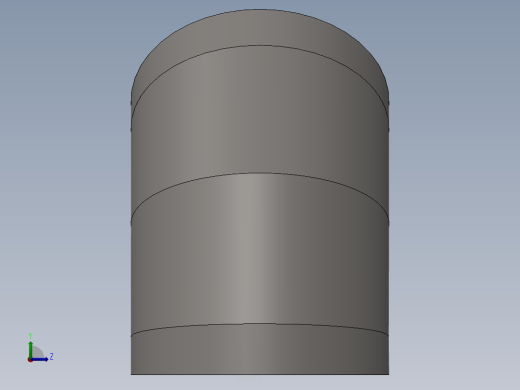 hvac round duct 45deg elbow左视缩略图