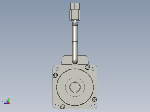 400W MHMJ伺服马达右视缩略图
