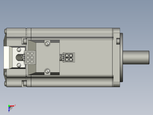 400W MHMJ伺服马达俯视缩略图