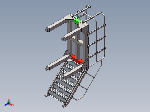 工作平台一正等轴测缩略图