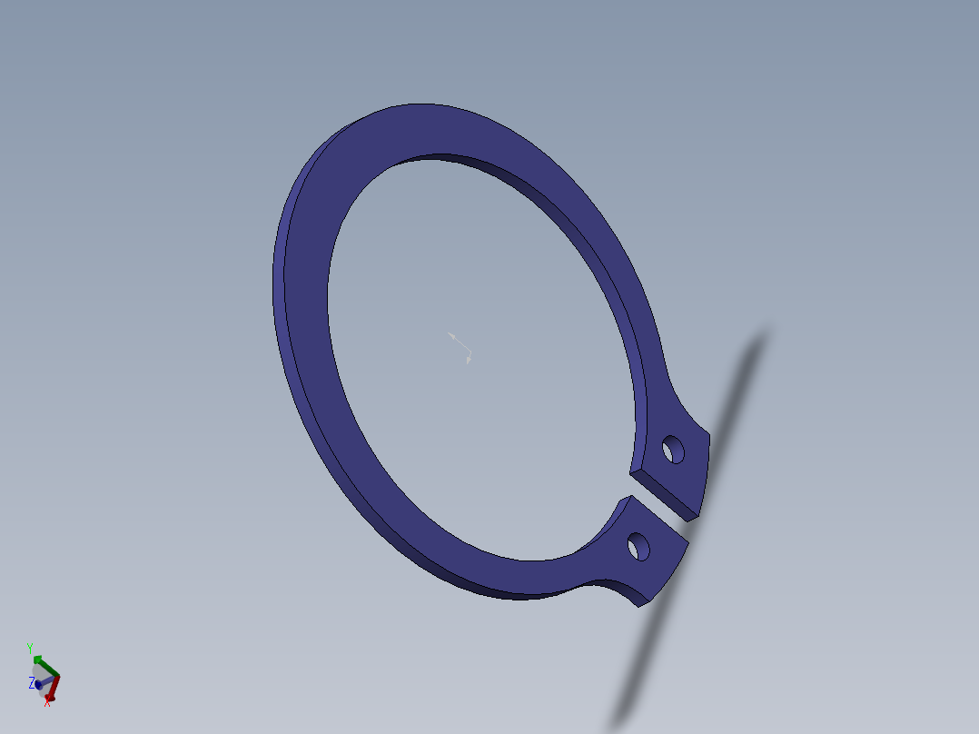 GB894．2-86轴用弹性挡圈B型40NN