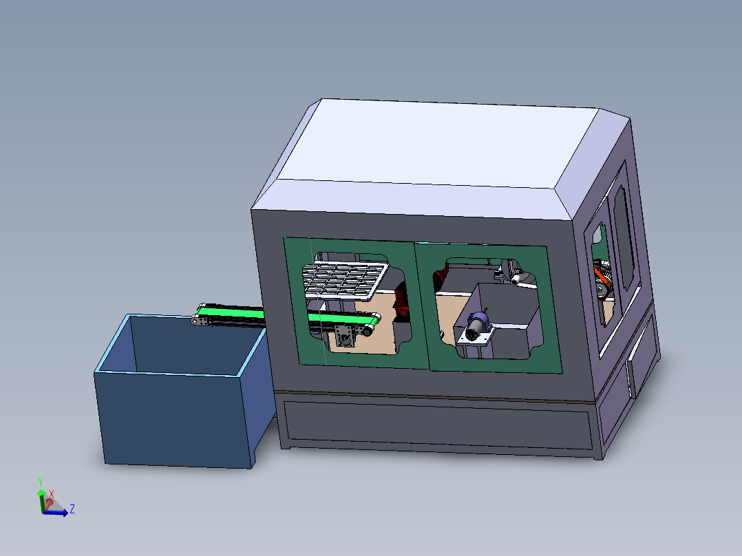 一款机械手打磨机sw16可编辑