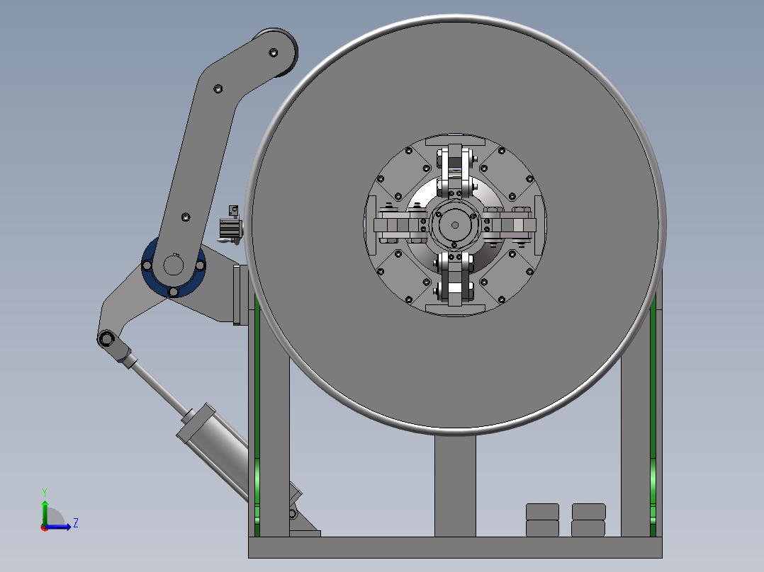 2023.02月-开卷机sw19左视图