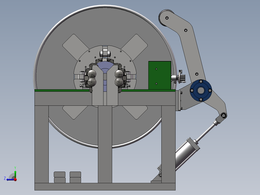 2023.02月-开卷机sw19右视图