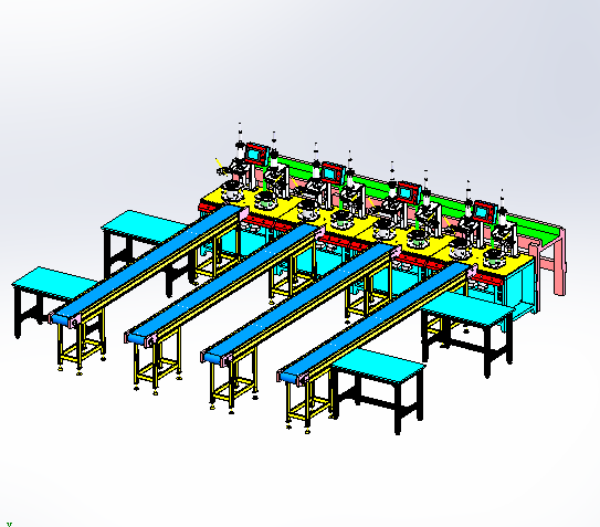 开关电源适配器电路自动点焊生产线sw17可编辑