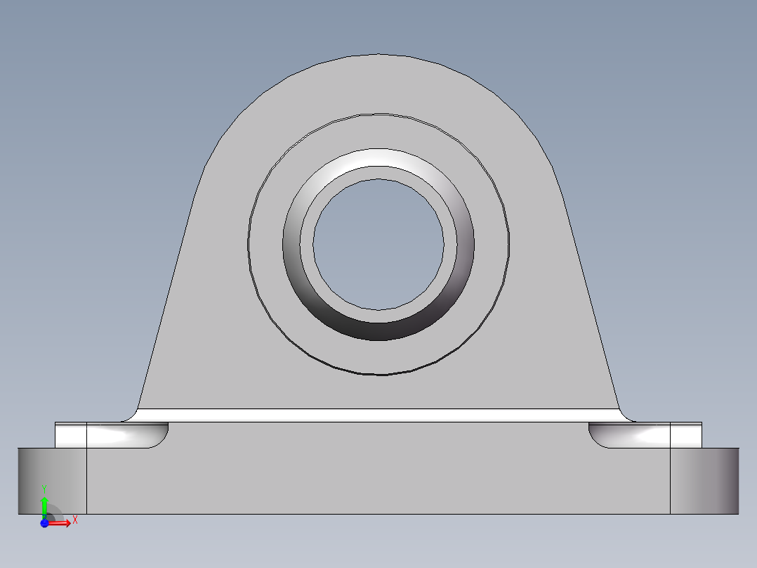 气缸座SNCS_100____F_前视图