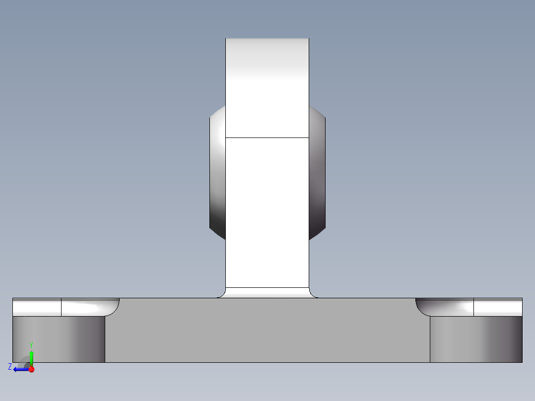 气缸座SNCS_100____F_右视图