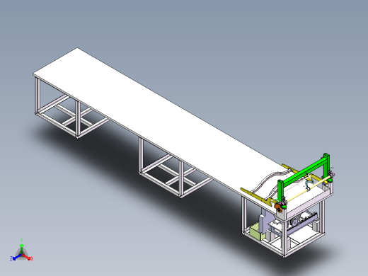 沙柳荆棘柳条切割机裁断机正等轴测缩略图