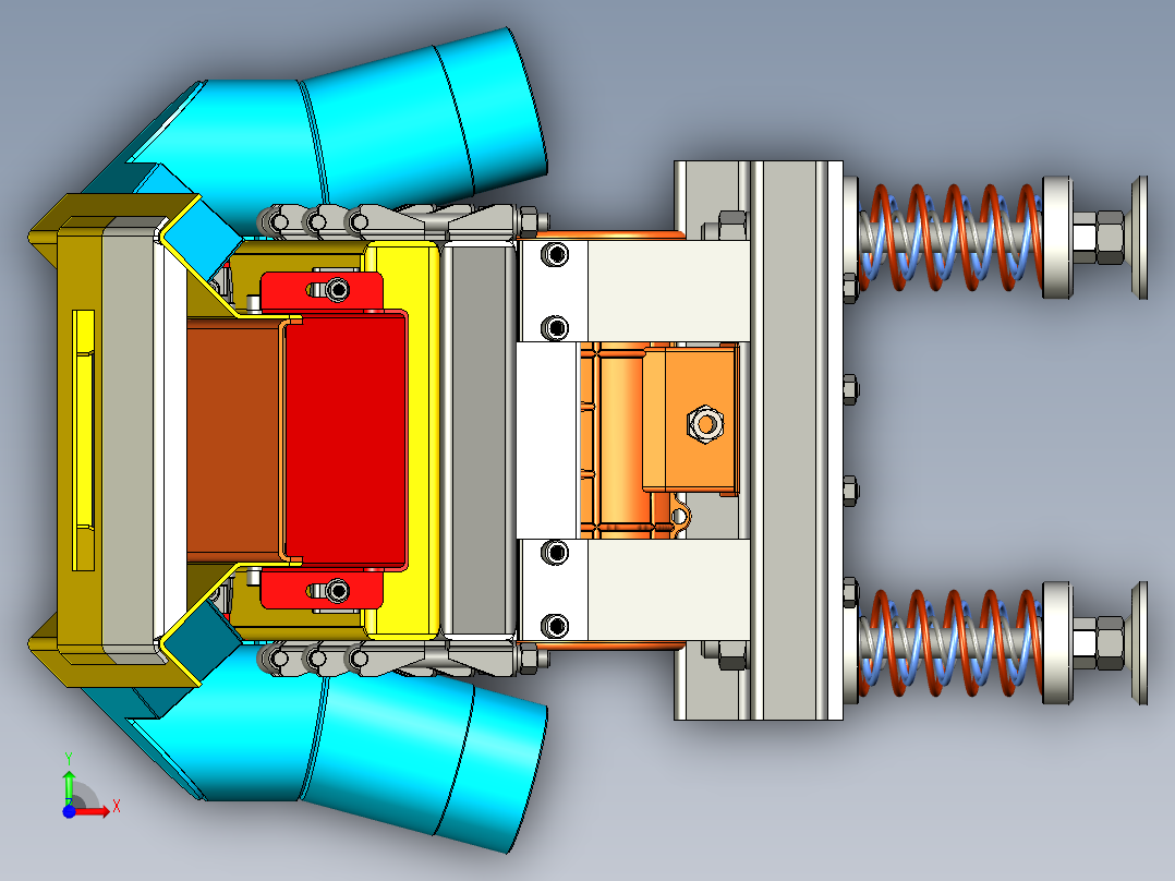 B2004240-从绝缘体中分离铜的振动分离器前视图