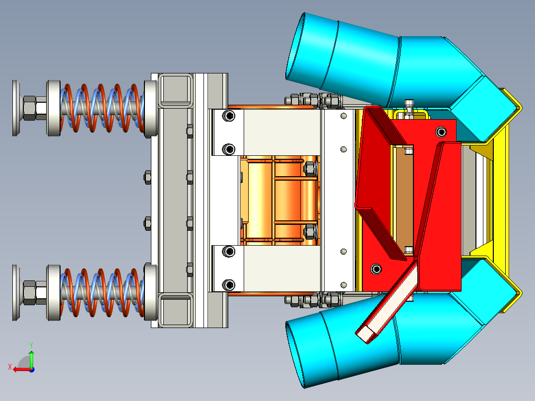 B2004240-从绝缘体中分离铜的振动分离器后视图