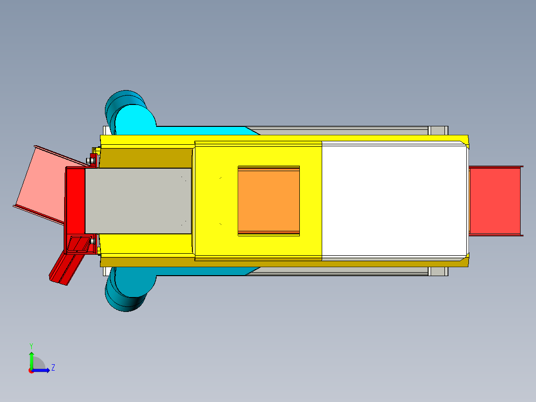 B2004240-从绝缘体中分离铜的振动分离器左视图