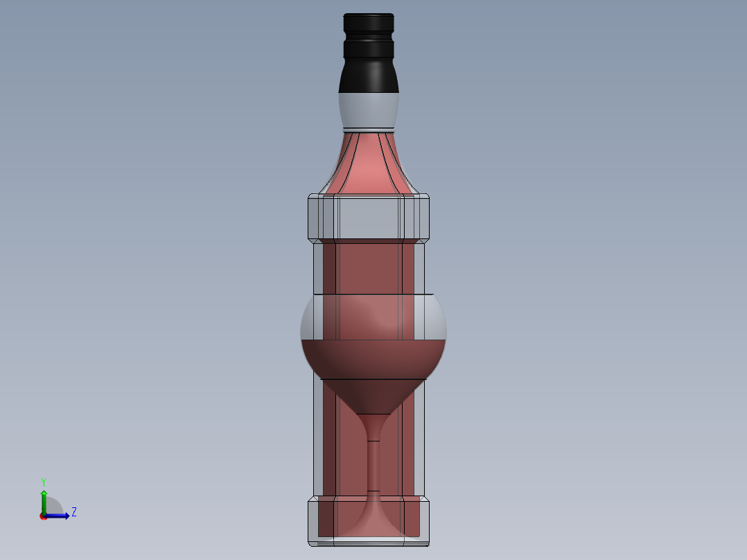 玻璃器子、杯子(23)左视图