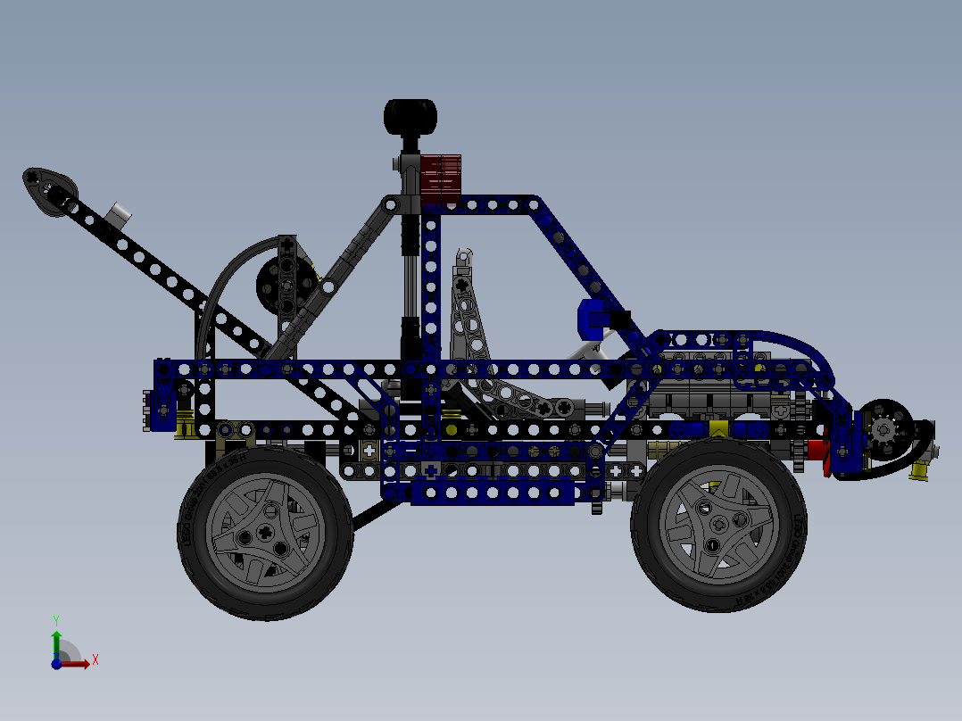 A2004721-乐高积木车前视图