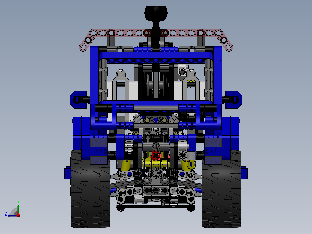 A2004721-乐高积木车右视图