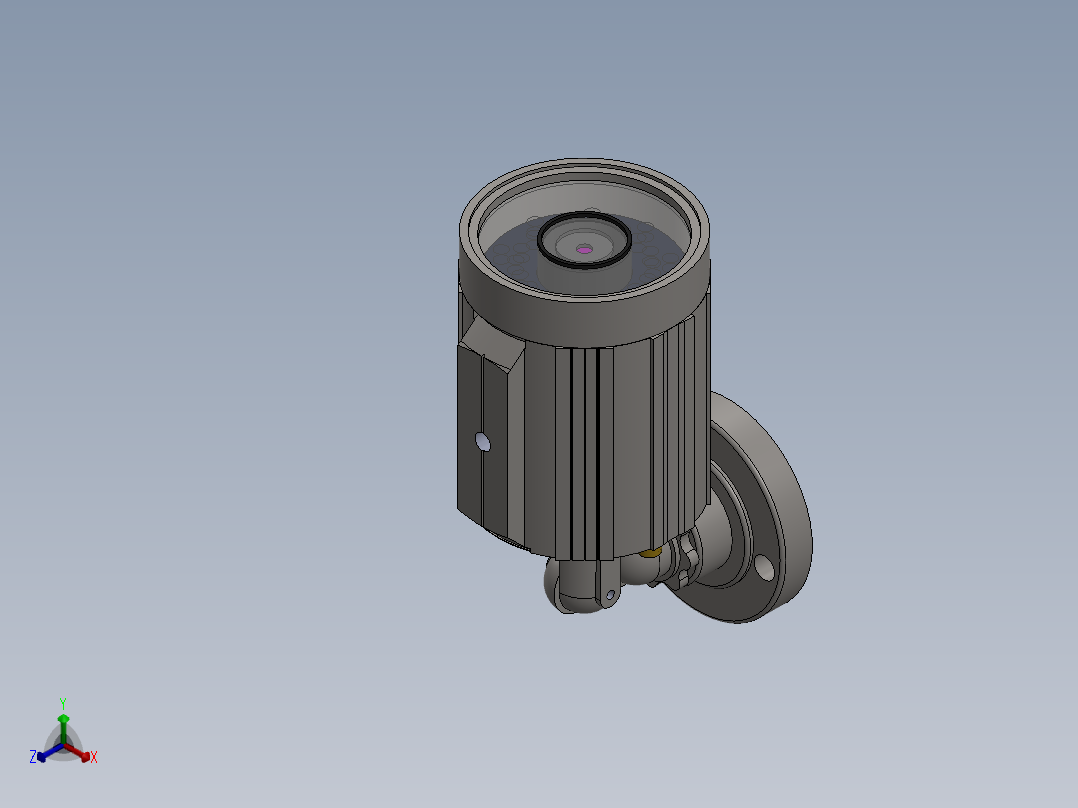 监控、摄像头(44)正等轴测图