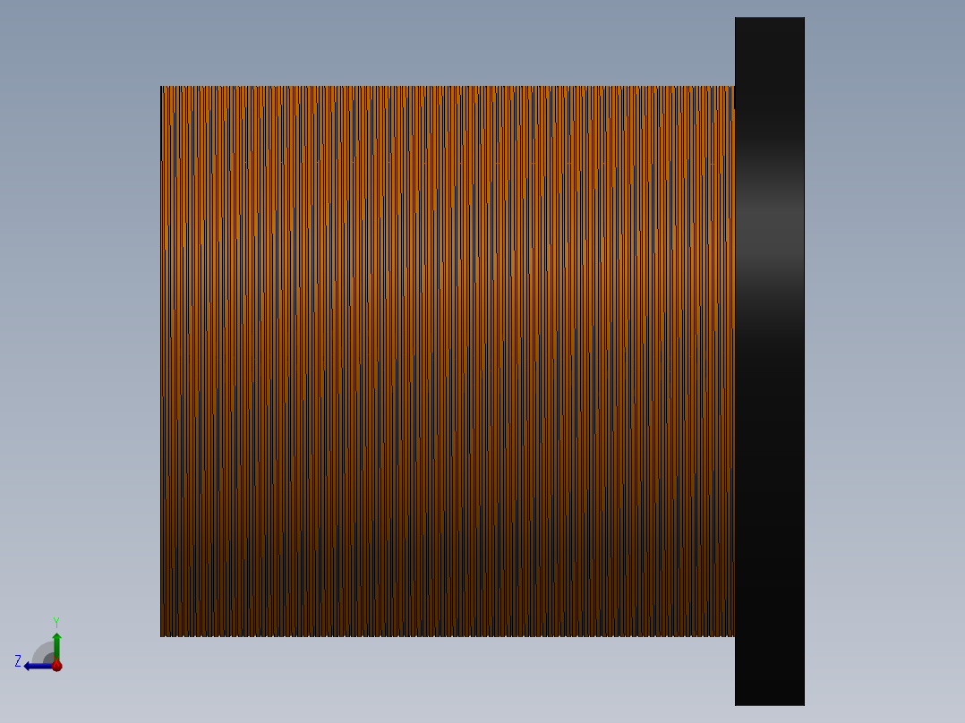 音圈执行器右视图