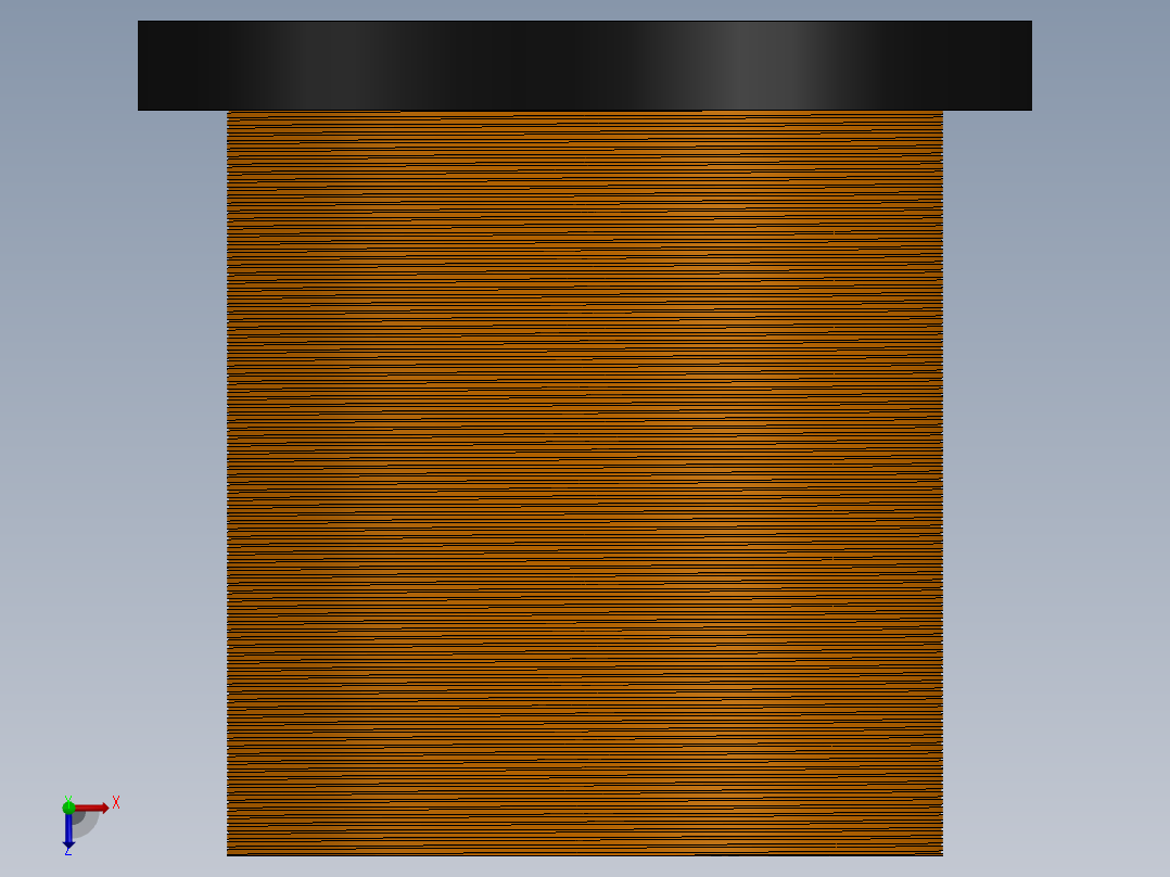 音圈执行器俯视图