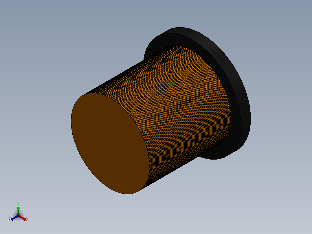 音圈执行器正等轴测图