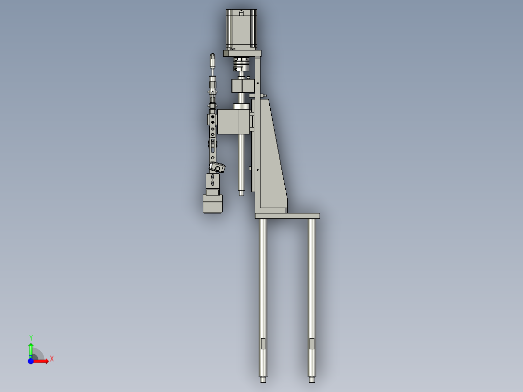 LXYC-BOSS020200外径检测机构前视图