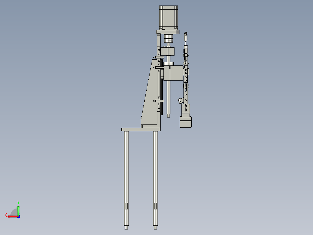 LXYC-BOSS020200外径检测机构后视图