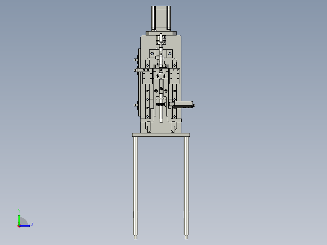 LXYC-BOSS020200外径检测机构左视图