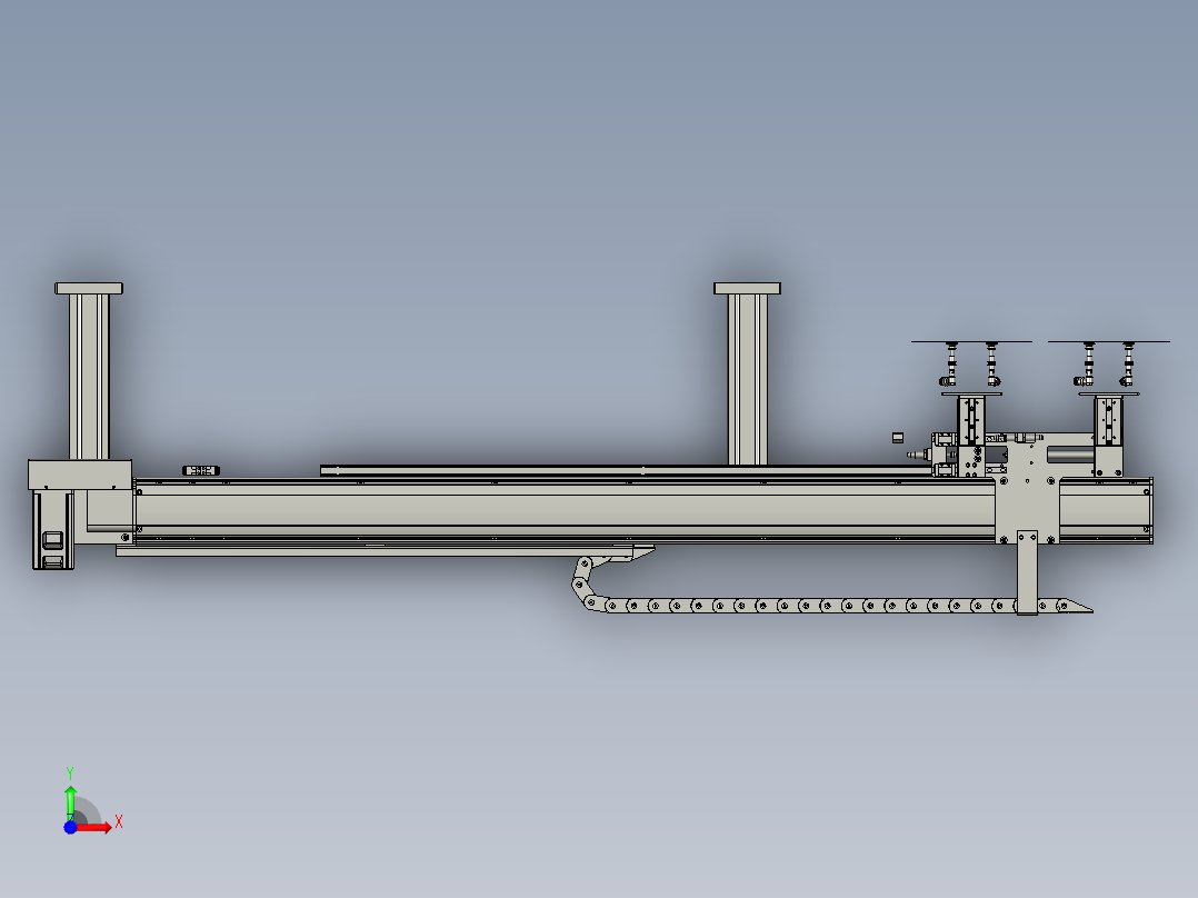 FJ-A2500-上料搬运前视图