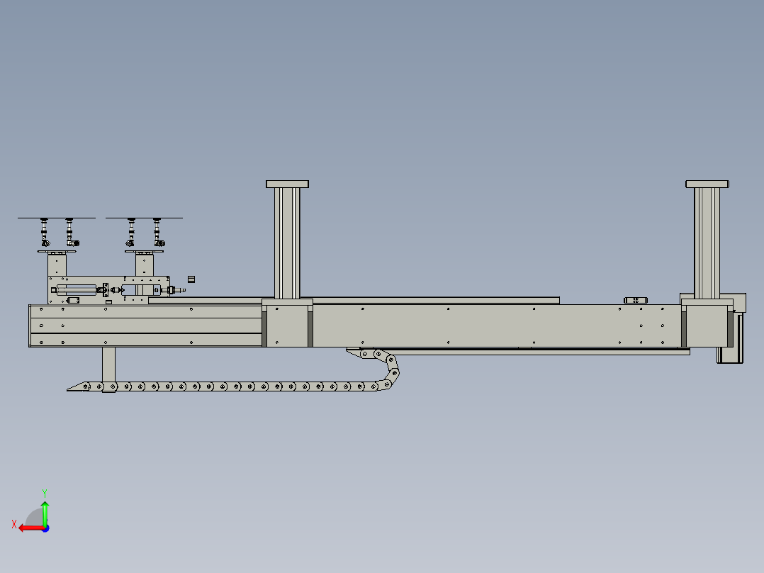 FJ-A2500-上料搬运后视图