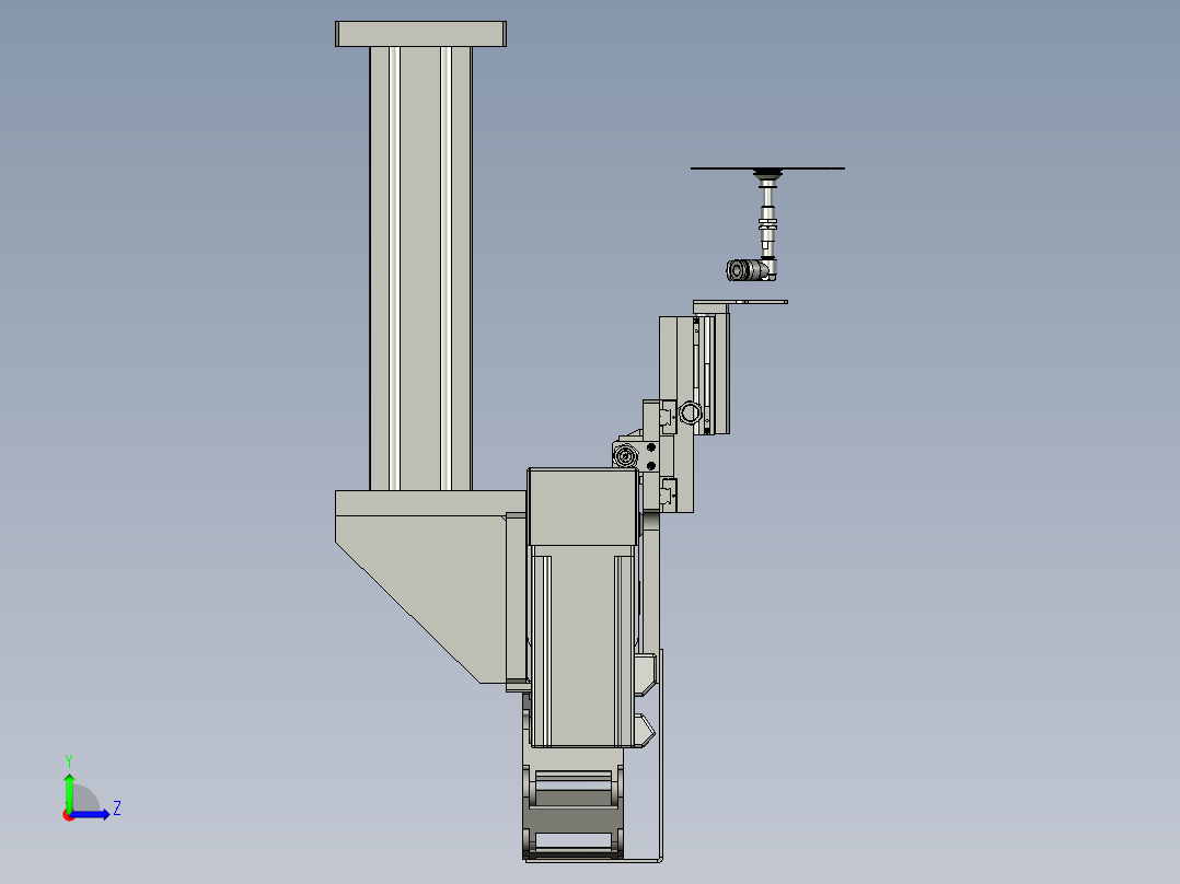 FJ-A2500-上料搬运左视图