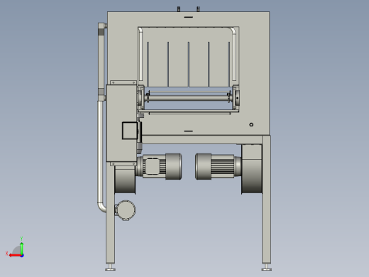 连续挤压生产线吹干装置后视缩略图