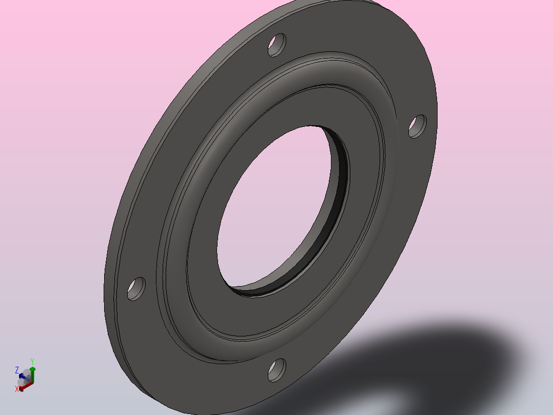 轴承盖35主视图