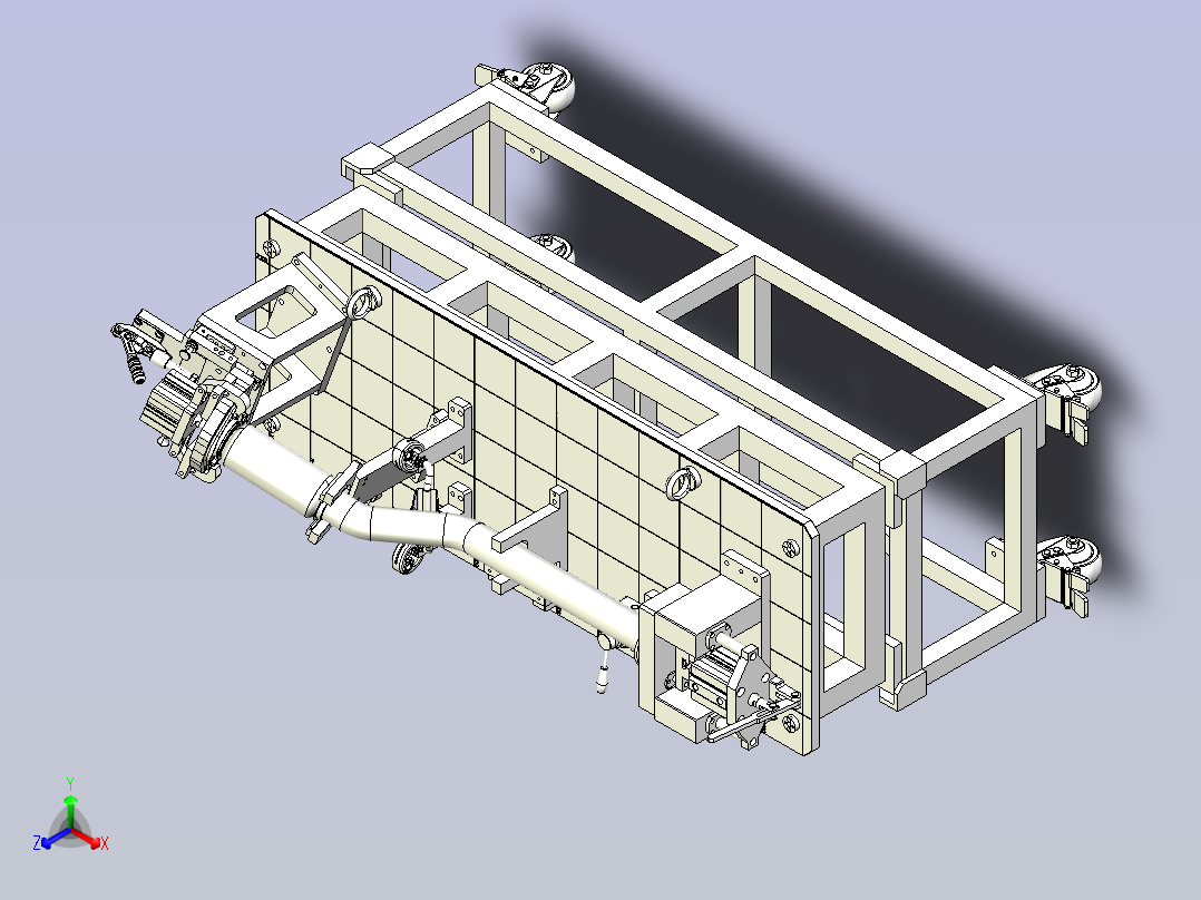 排气管检具主视图