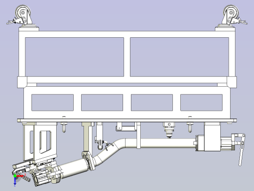 排气管检具俯视缩略图