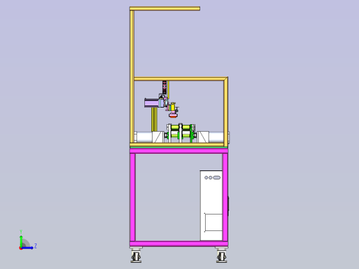 真空吸附滑台取料机左视缩略图
