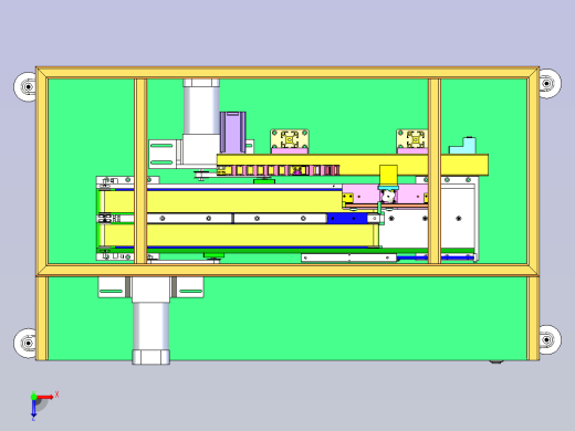 真空吸附滑台取料机俯视缩略图
