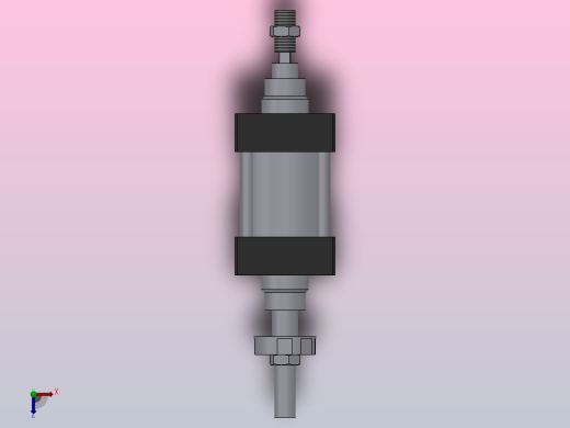 SIJ双轴复动行程可调型气缸SIJ80×160-S-CS1U1俯视缩略图