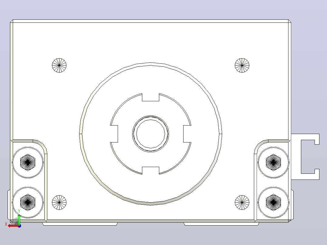 钢基模组TPA-KSR-5002C-300A1-M-H0S0后视图