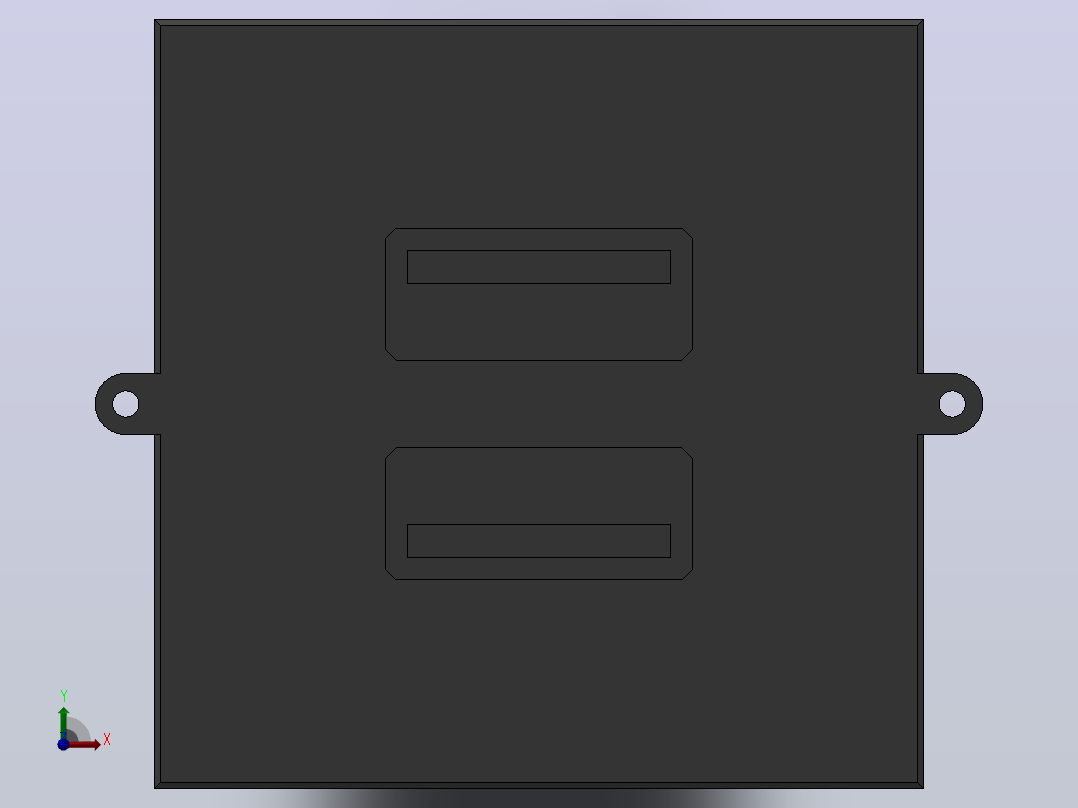 布线板插入件USB_布线板插入件USB俯视图