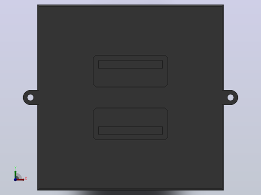 布线板插入件USB_布线板插入件USB俯视缩略图